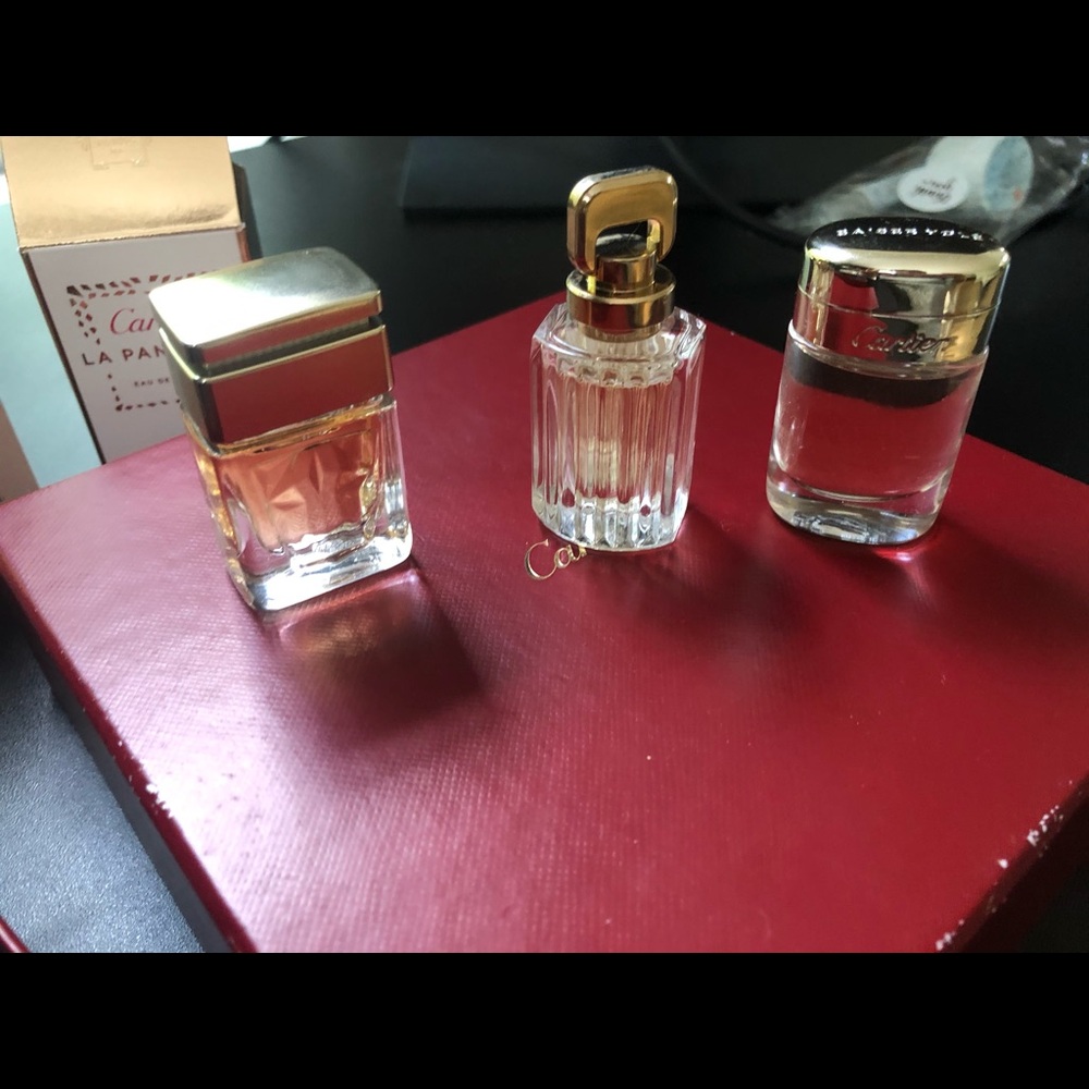 Set of 3 Cartier.